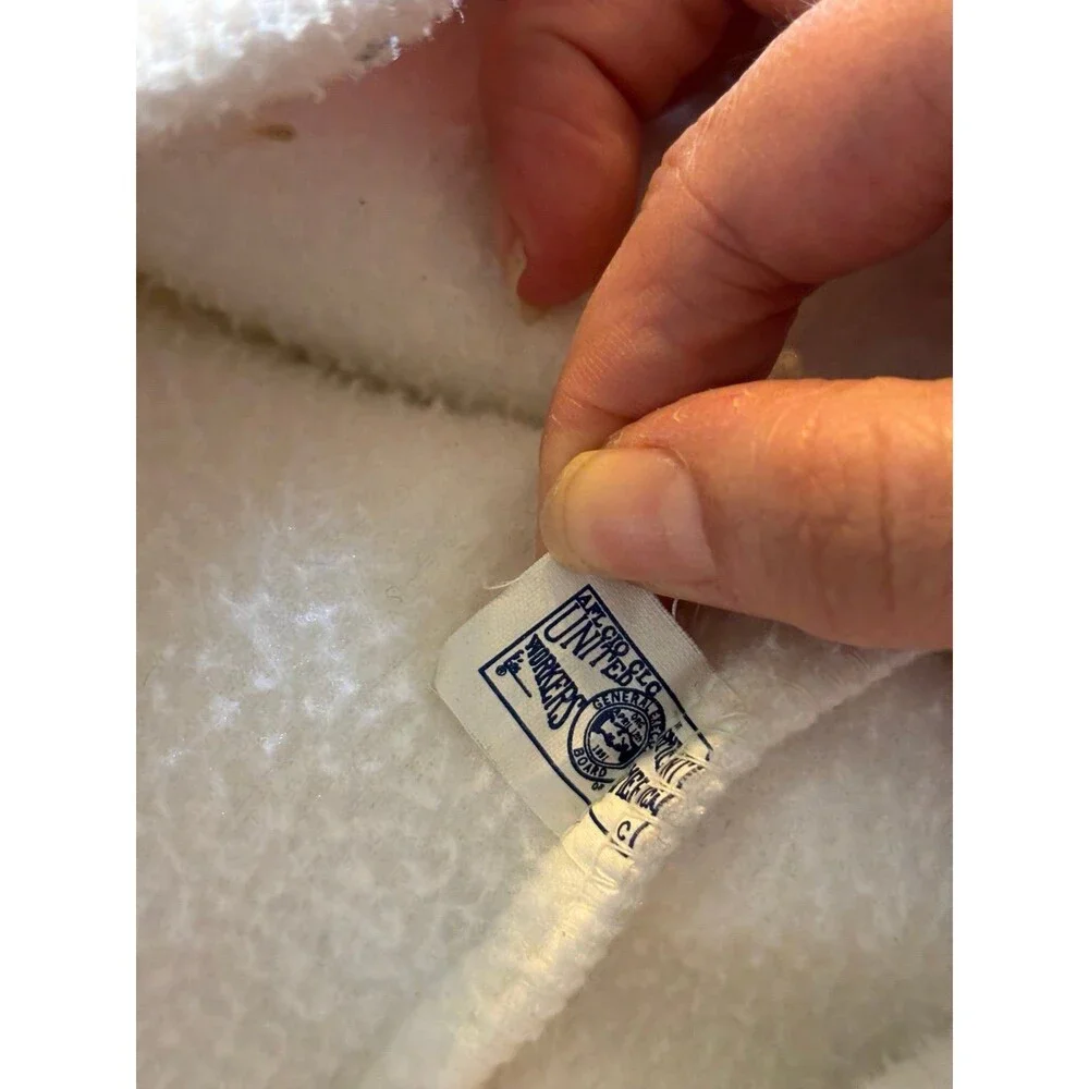 Vintage Oshkosh b’gosh USA Union made fleece ski bunny jacket coat 6 snowflakes